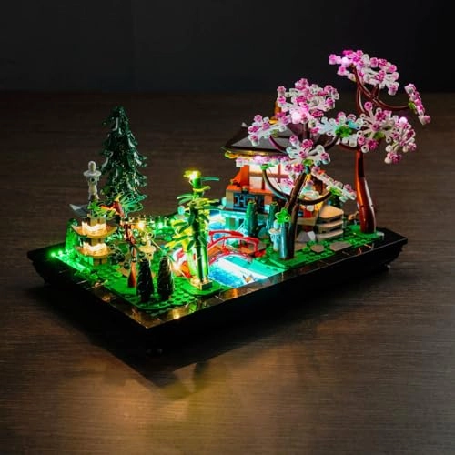 LED Lighting Compatible with Lego Tranquil Garden 10315