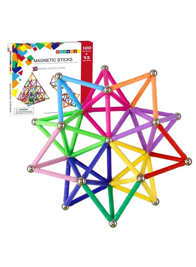 Magnetic Building Blocks - Construction 132 pcs