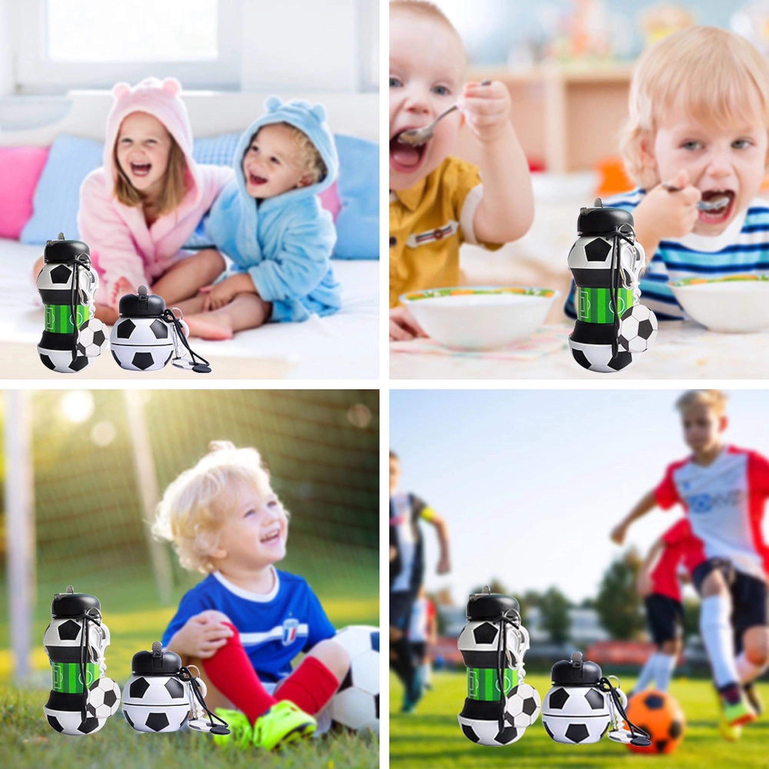 Football Water Bottle - 550 ml