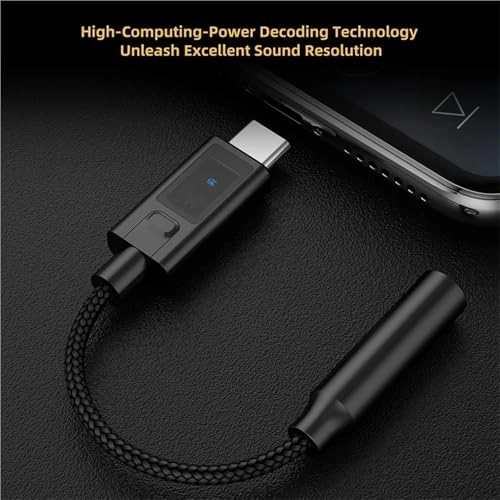 KZ AM02 - USB-C to 3.5mm Audio Adapter DAC 96kHz/24Bit