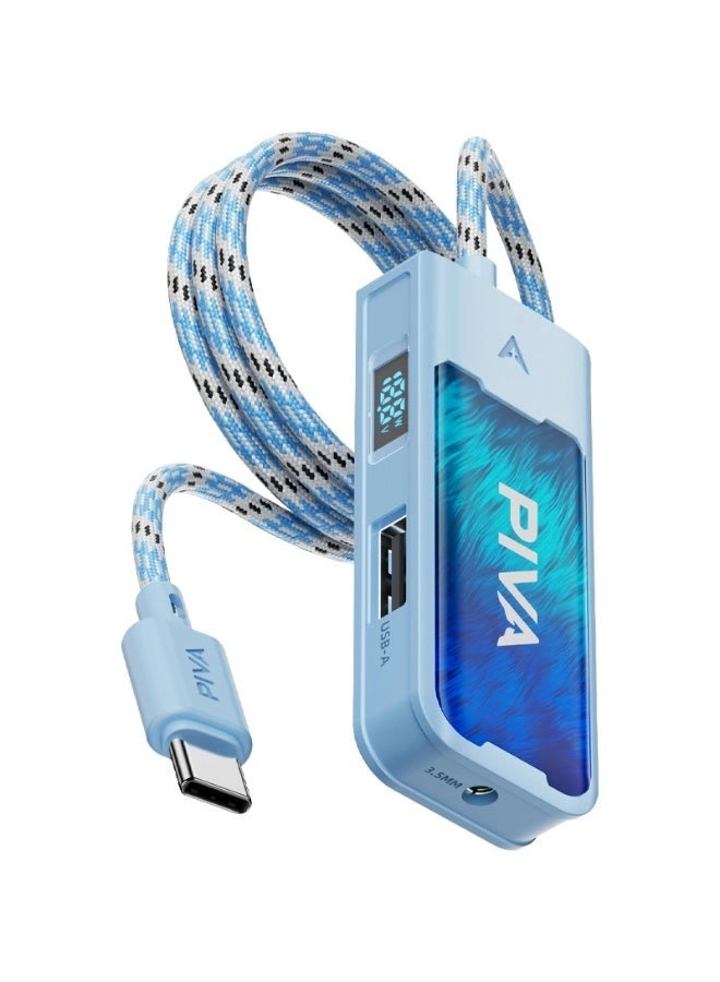 G31 - 3 in 1 USB C to Type-C Adapter 60W Fast Charging