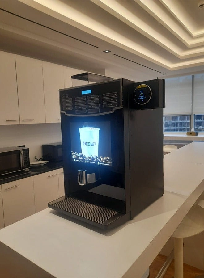 Bean 2 Cup - 4 Canisters 14 Drink Selections Built-in Grinder