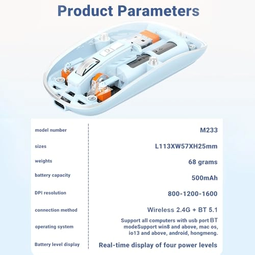 Silent Charging Mouse - Wireless