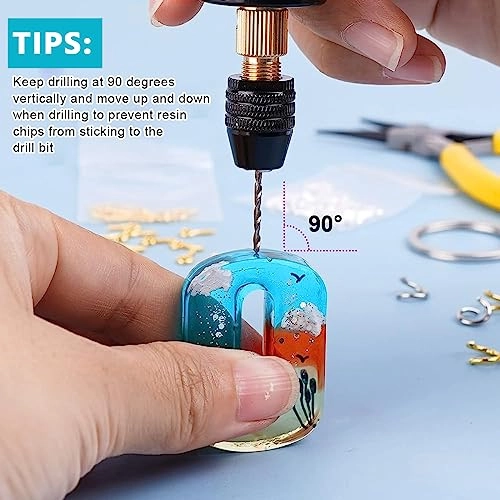 Electric Resin Drill Set - 10Pcs 0.8-3.0mm