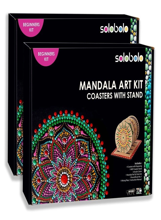 SOLOBOLO Mandala Art kit - Pack of 2