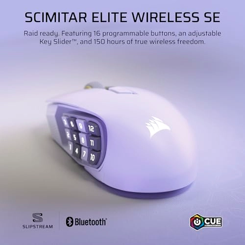 SCIMITAR ELITE RGB MMO Gaming Mouse - Wireless