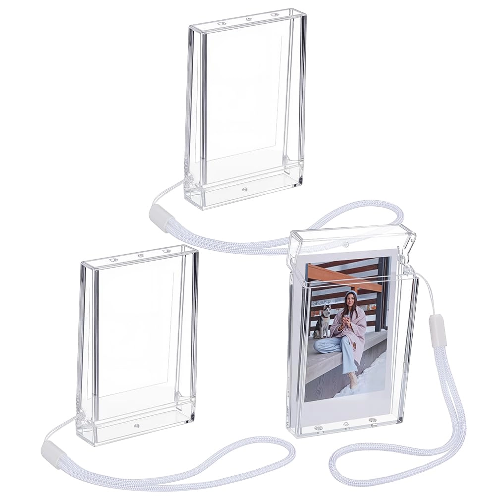 FINGERINSPIRE Picture Holder Storage Case - 3 pieces 86 x 54 mm