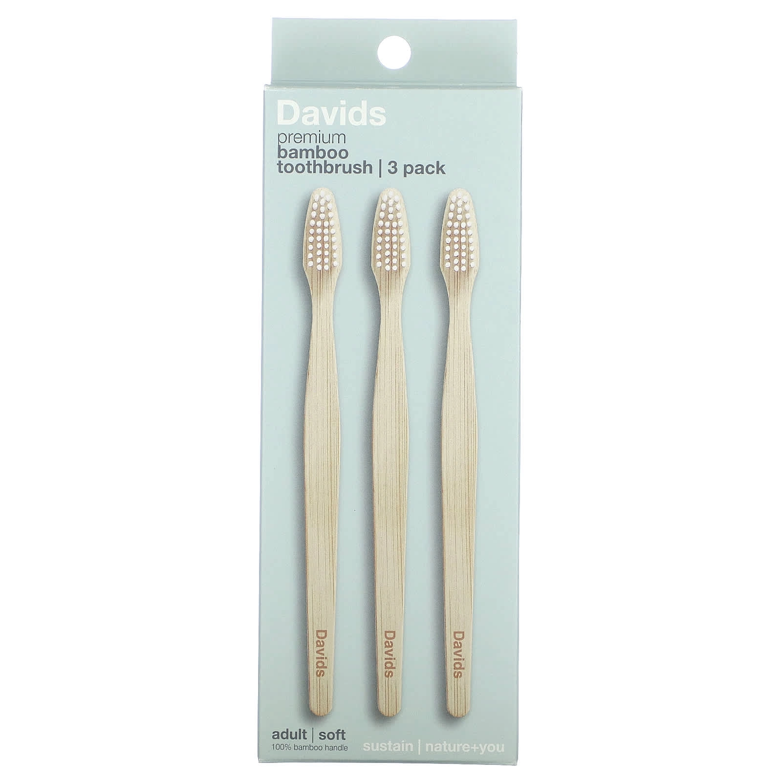 Davids Bamboo Toothbrush - Soft