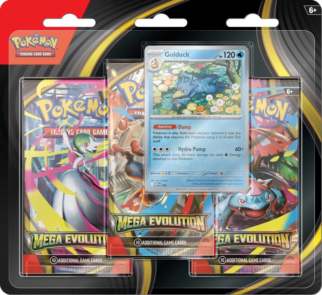 Pokémon Mega Evolution 3 - 3pcs