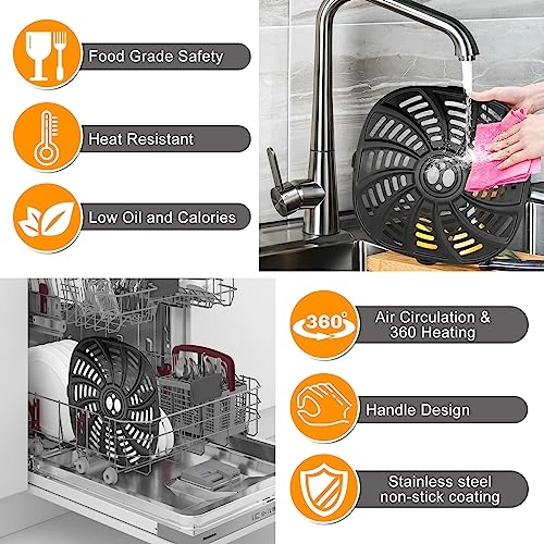 Air Fryer Grill Plate - food grade stainless steel 1