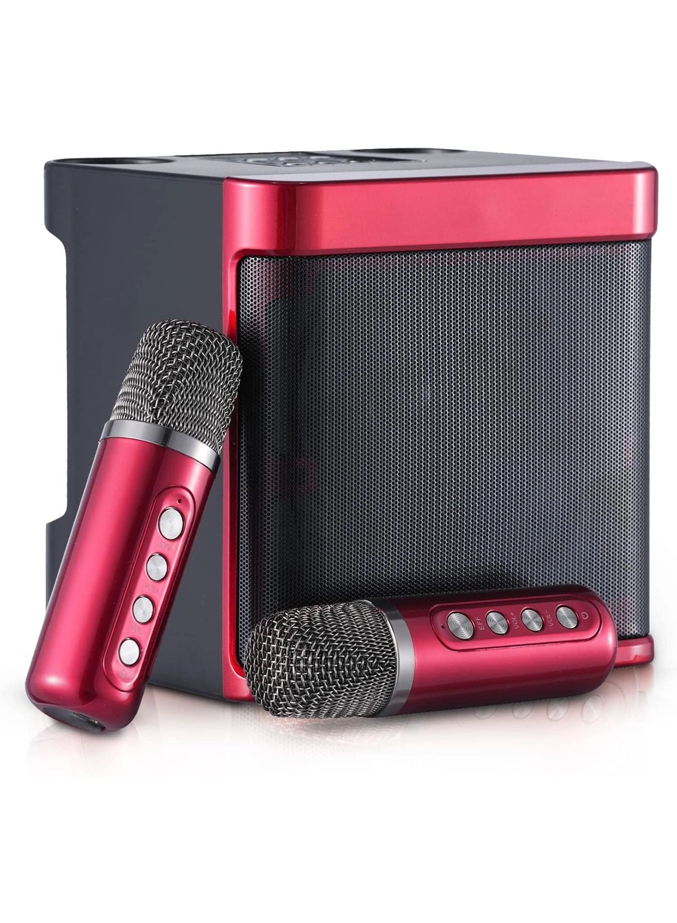 Portable Wireless Karaoke Microphone - two Y21 microphones