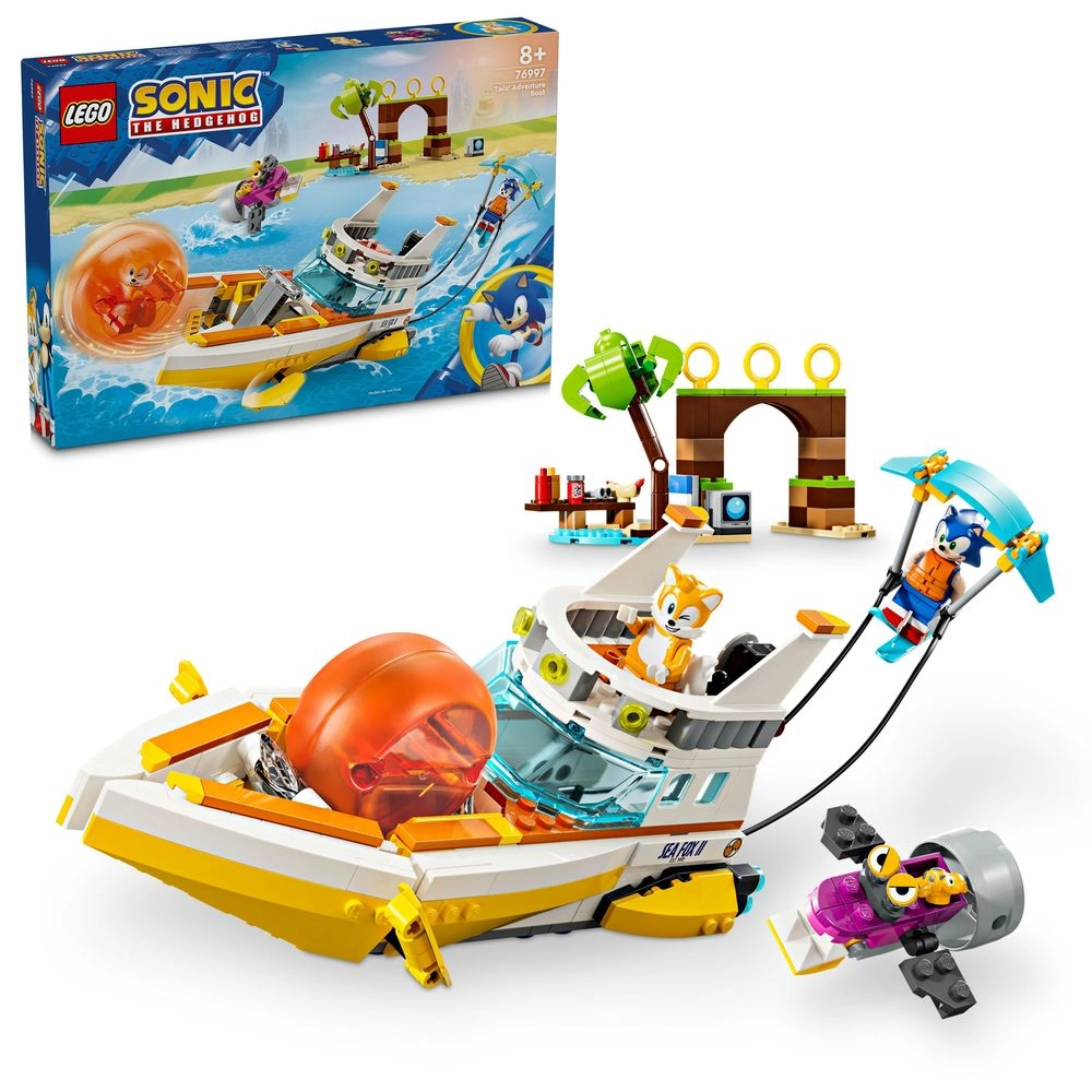 LEGO Sonic the Hedgehog Tails’ Adventure Boat