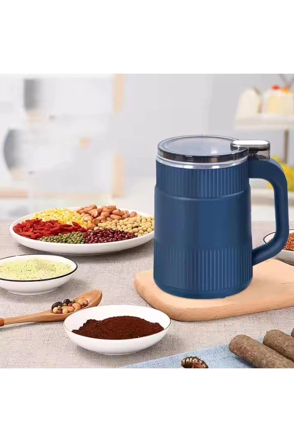 Tradeo Electric Coffee Grinder & Spice Mill - 240W Stainless Steel Blade 100g Capac