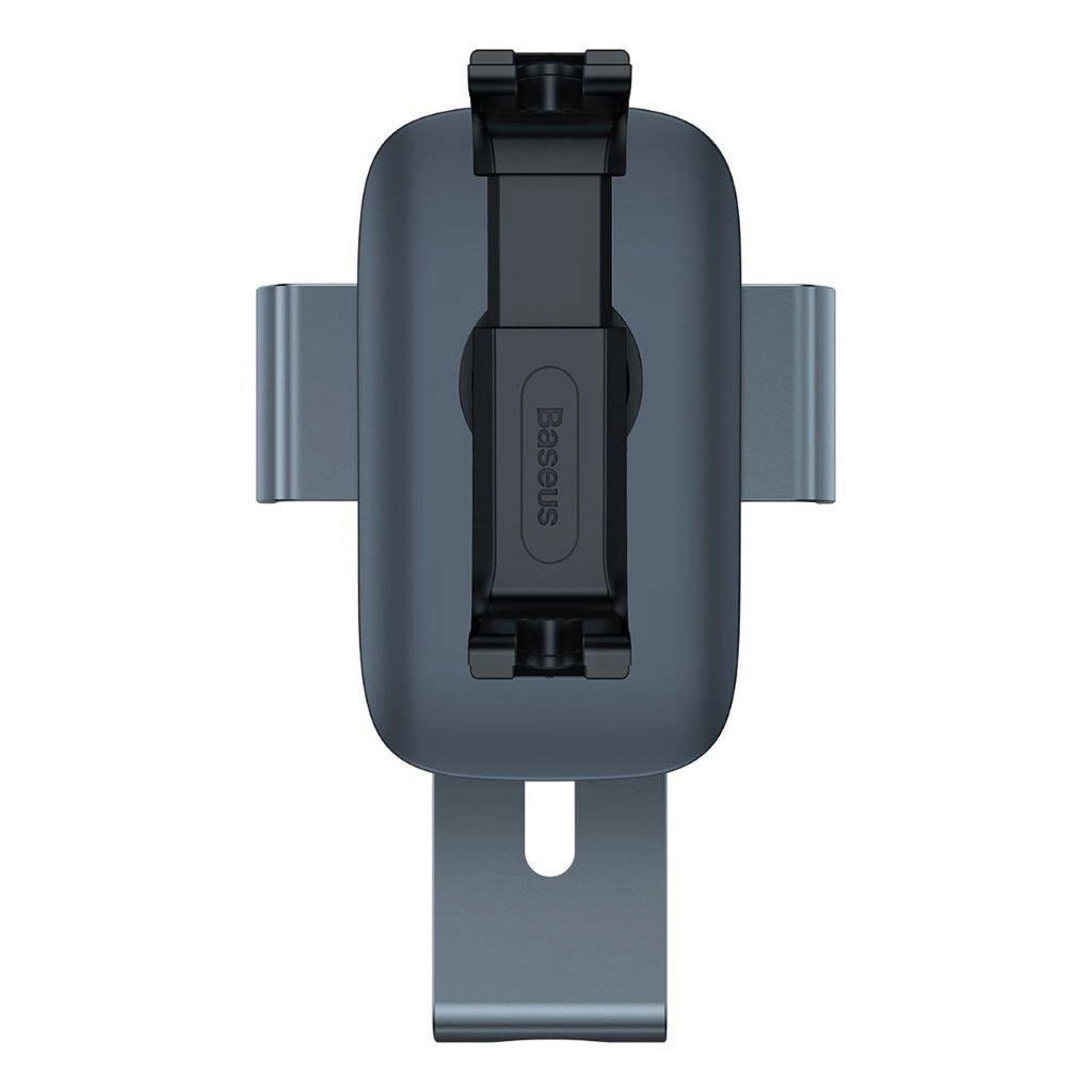 Car Phone Mount - Grey Round Air Vent Automatic Locking