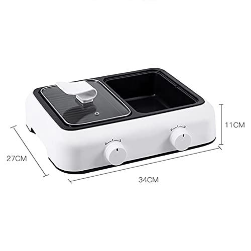 2-tier electric grill pan - 1200 W 5-7 peoples