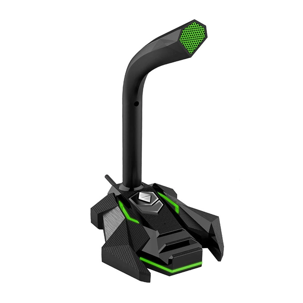 KHNYG Dynamic Wired Game Condenser Microphone USB Microphone