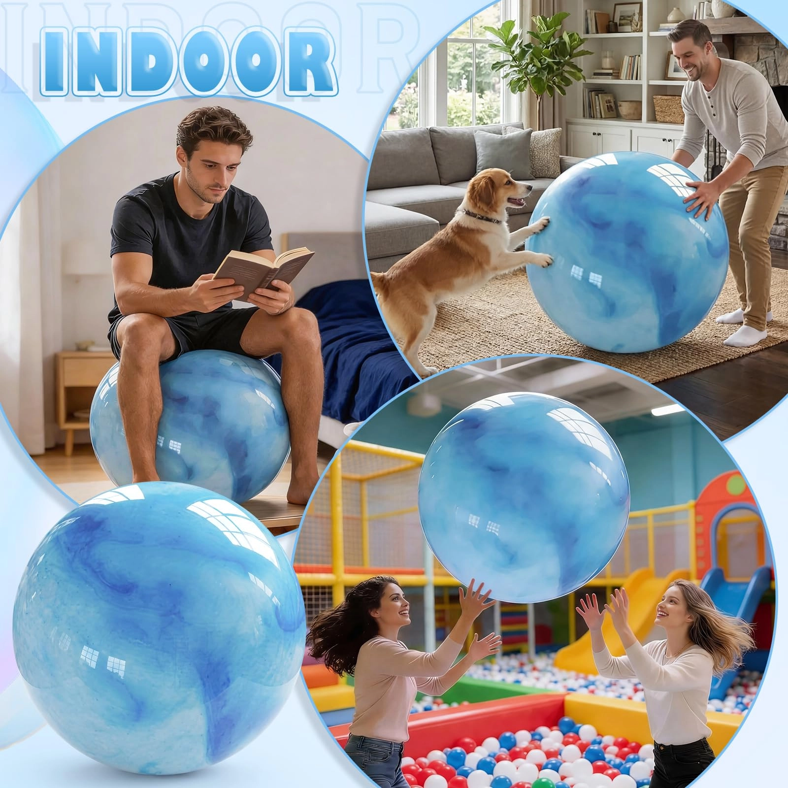 Jumbo Inflatable Playground Ball