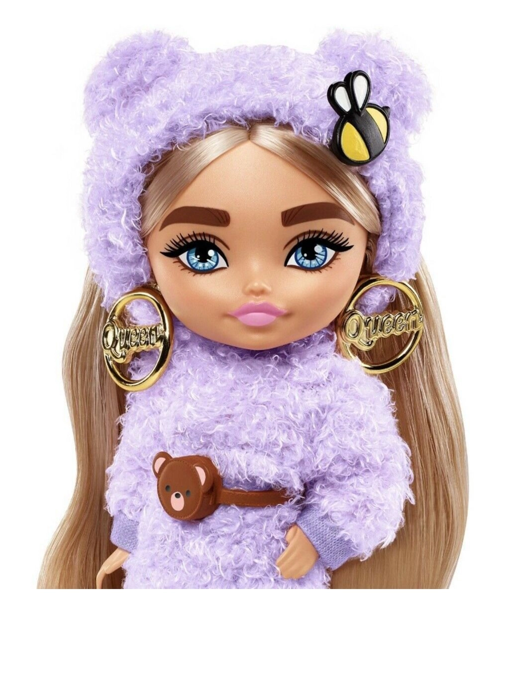 Barbie Extra Minis - Blonde Hair Purple Outfit