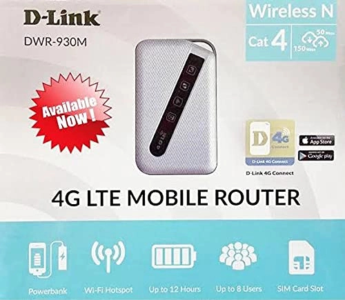 DWR-930M/A2B - 4G/LTE 802.11n/g/b 150Mbps