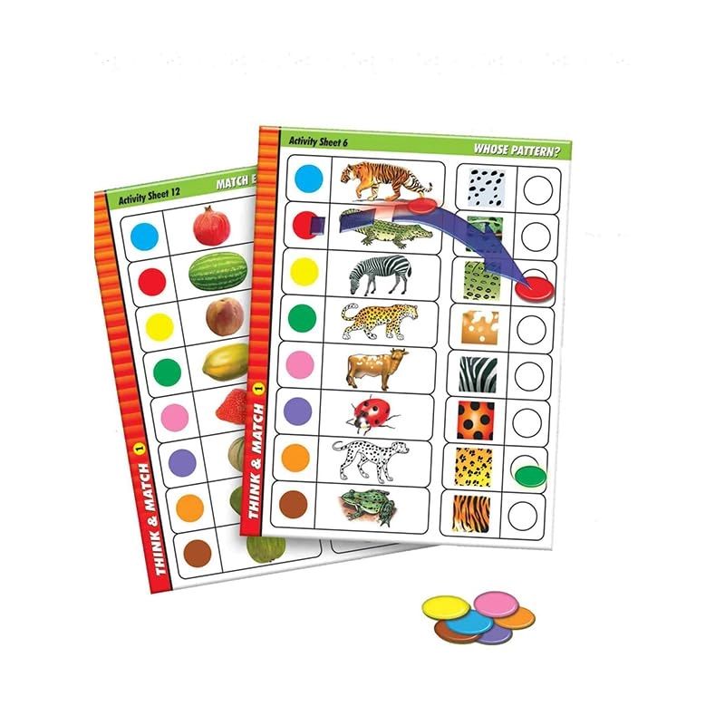 Think & Match Part-1 - 4 - 6 years 112 pieces