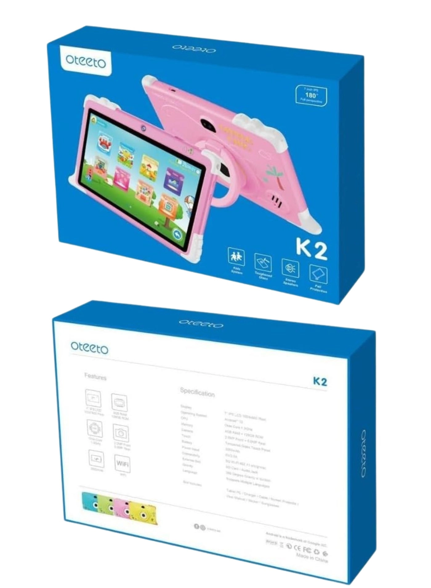 K2 Tablet - 4GB 7 Inch 128GB