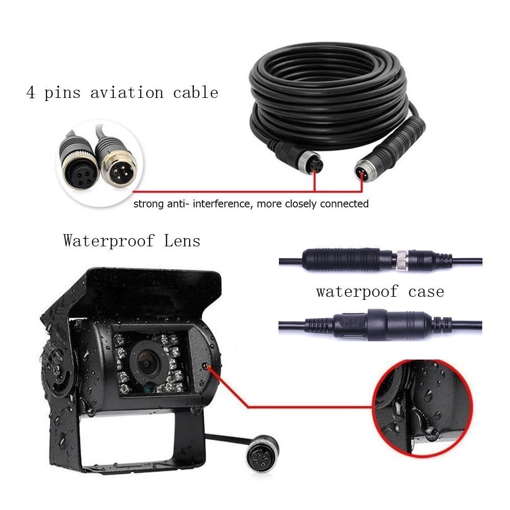 Truck Backup Camera - Night Vision RCA 648 X 488 pixels