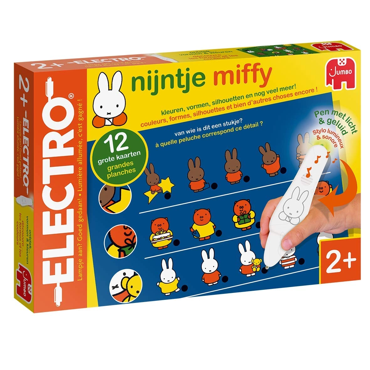 Jumbo Nijntje Miffy Electro Wonderpen - Multicolor