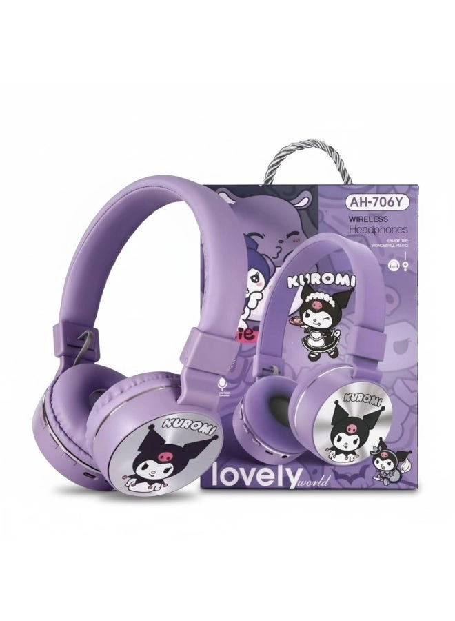 Cartoon Kids Wireless Headphone
