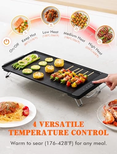 Electric Griddle - 18x10 inch