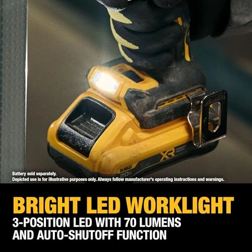 DCD806B - 20V Brushless 1/2" Hammer Drill