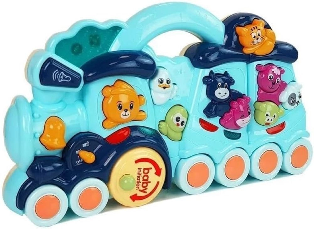 Musical Animal Train Toy - 12 months and above