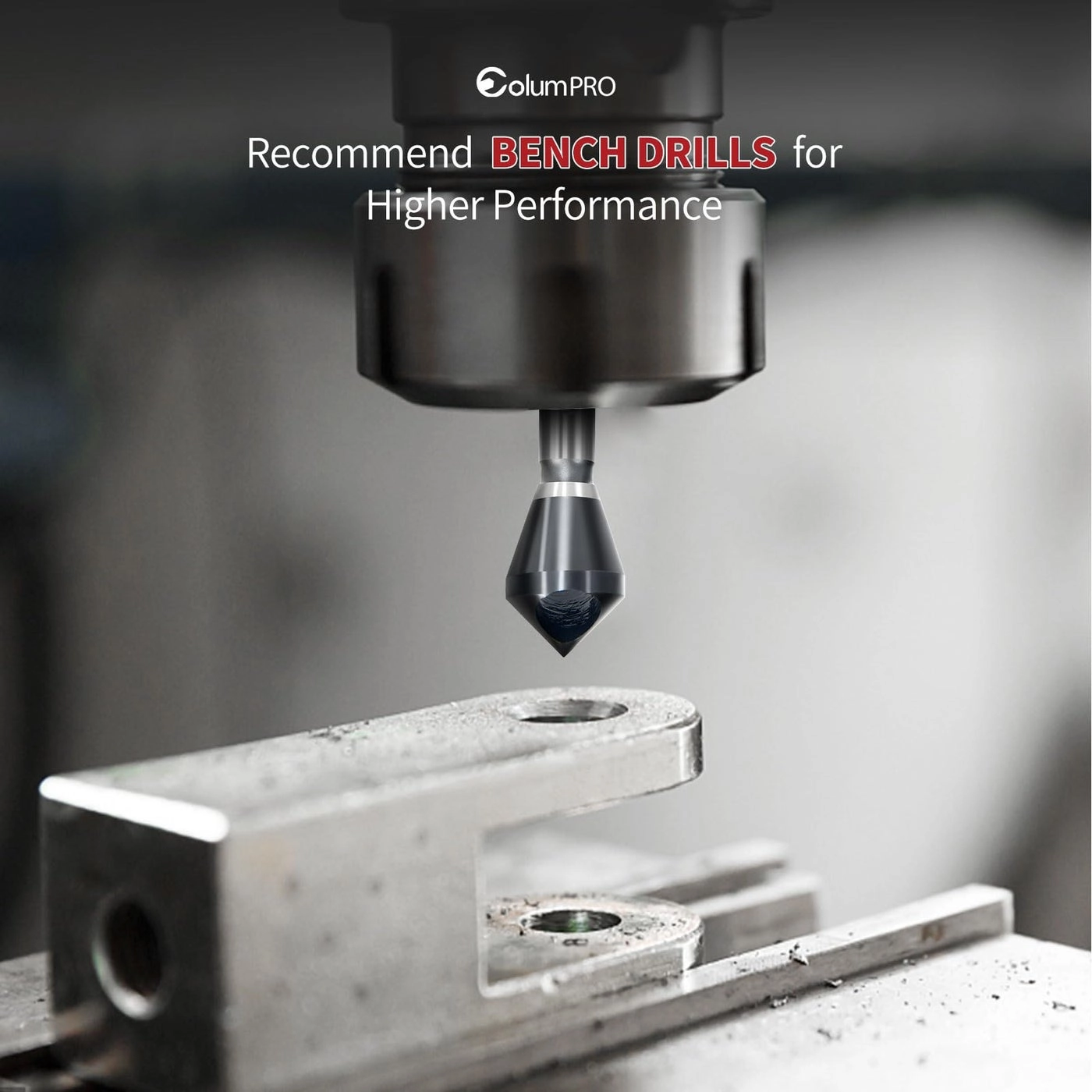 Countersink Chamfer Tool Set - M35 Cobalt 3PCS 2-5MM 10-15MM 15-20MM