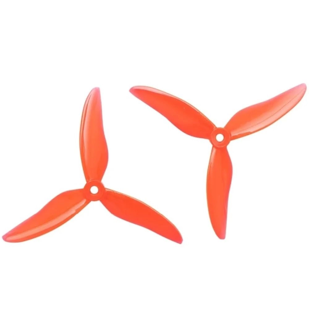 XsidY1011 51499 3-Blade Propeller - 5 Inch 10pair Crystal Red