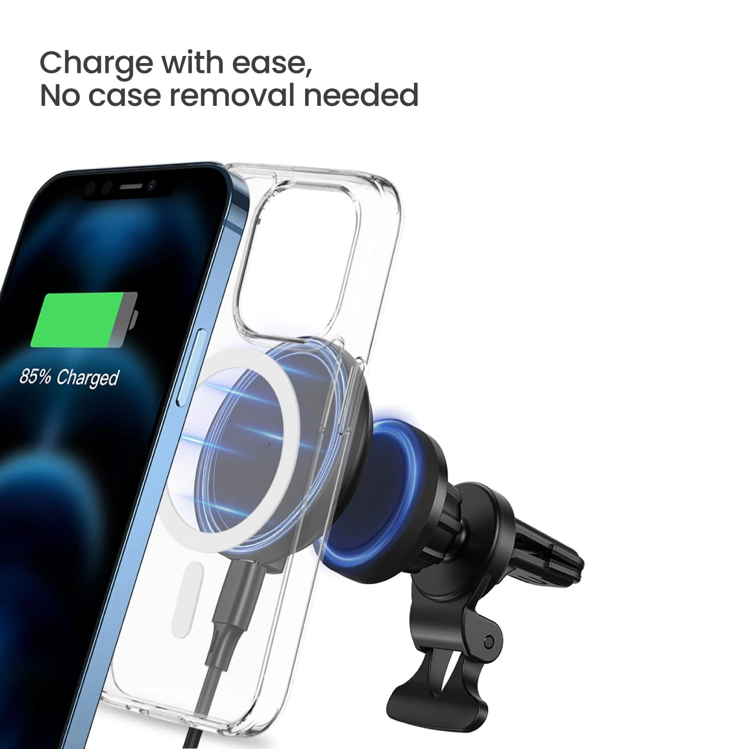Magnetic Clear Case with MagSafe for iPhone 14 Pro