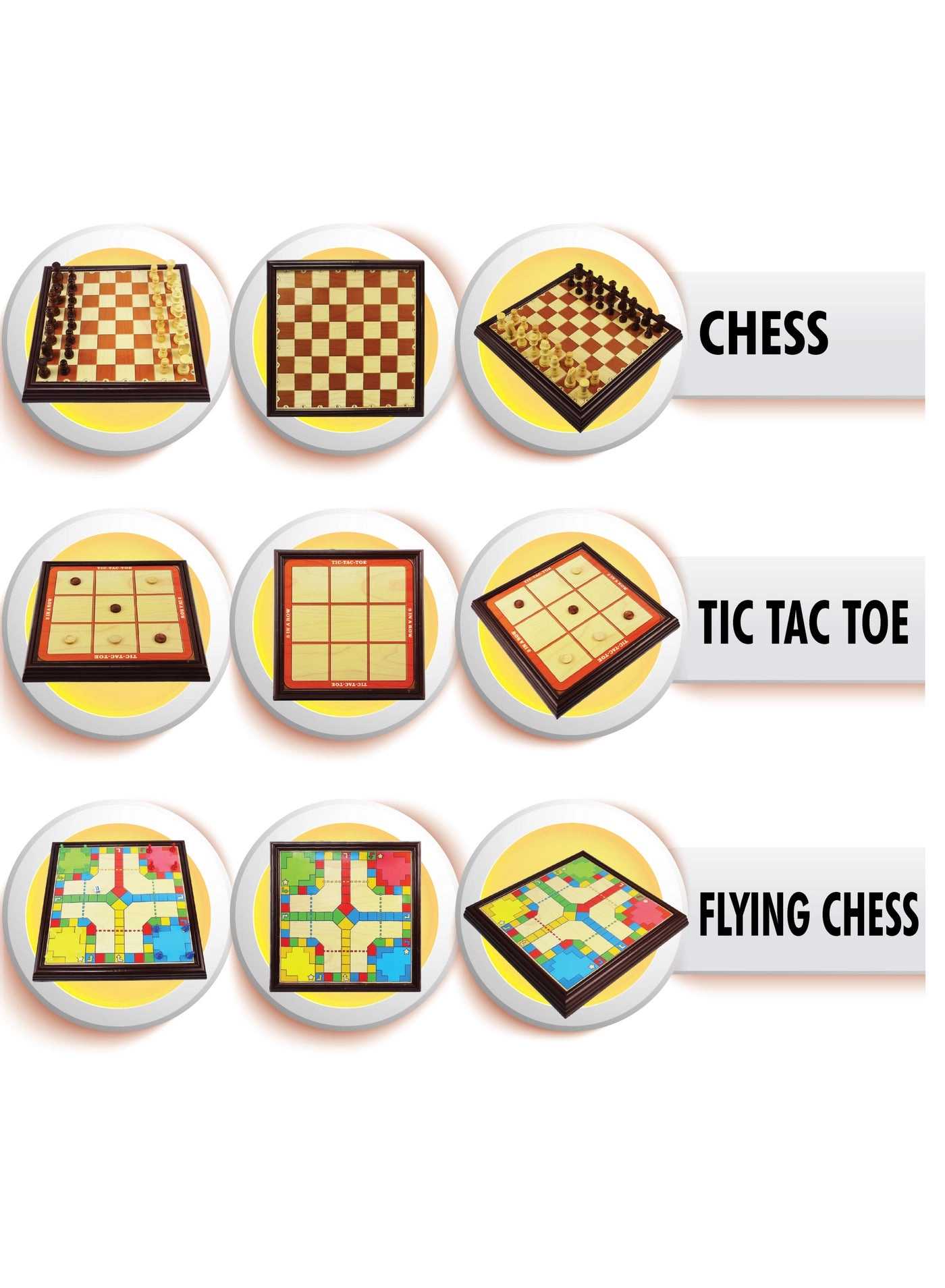 12-in-1 Portable Board Games Set