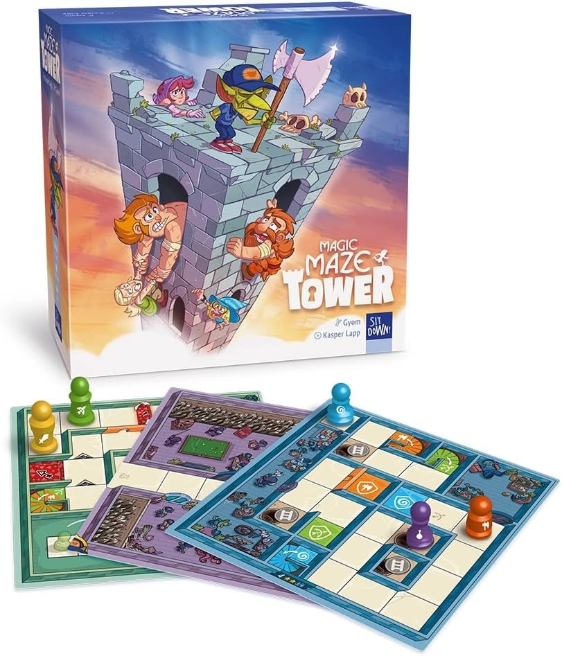 Magic Maze Tower - French Version + Decap