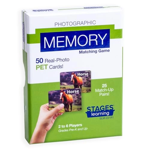 Pets Memory Card Game - 3 years and up