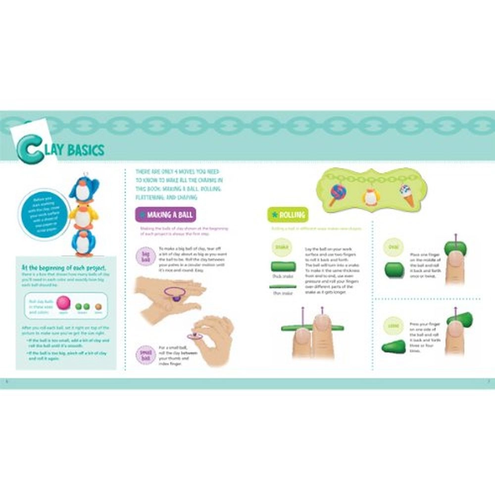 Make Clay Charms - 9+ years