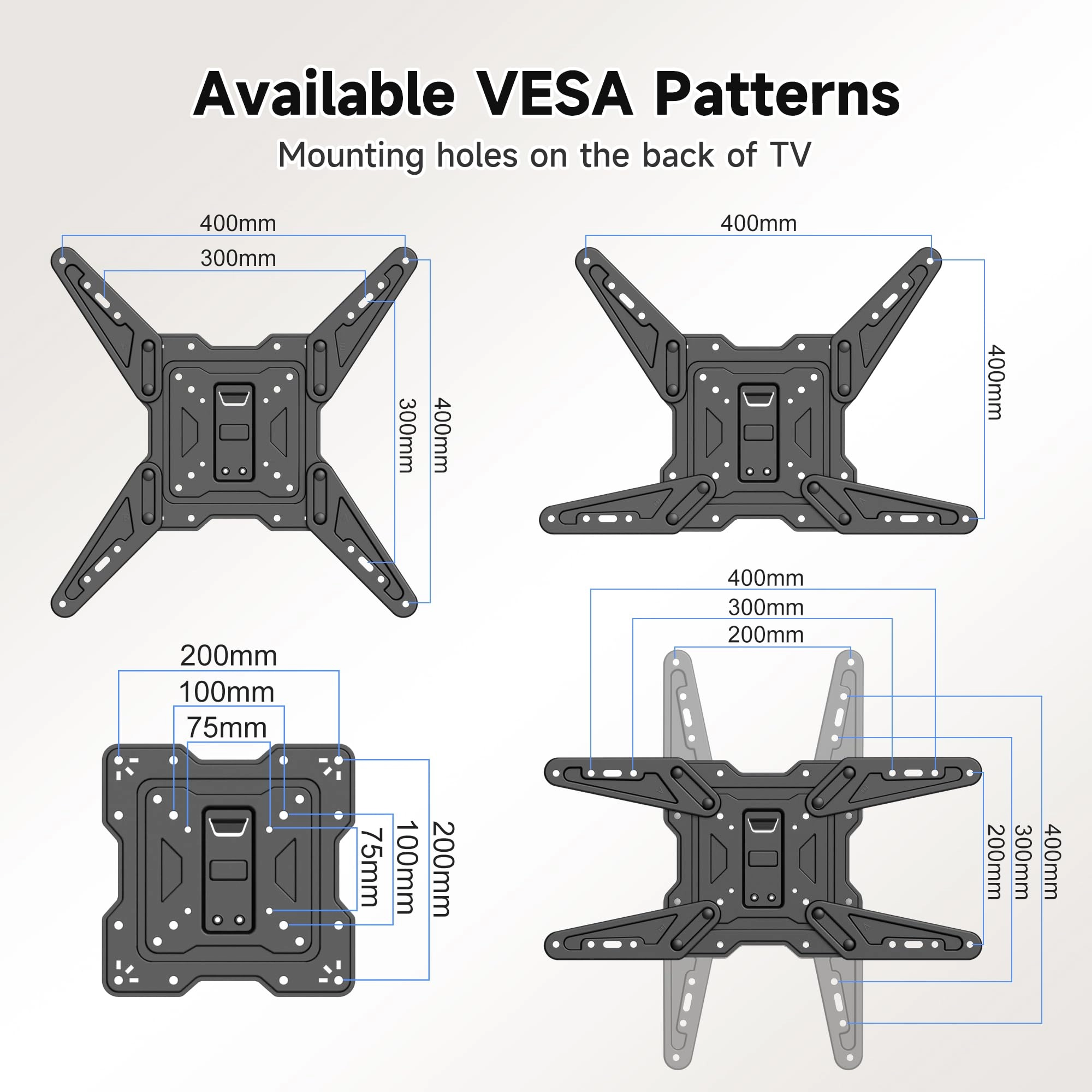 TV Wall Mount - 45kg 23-65 Inch