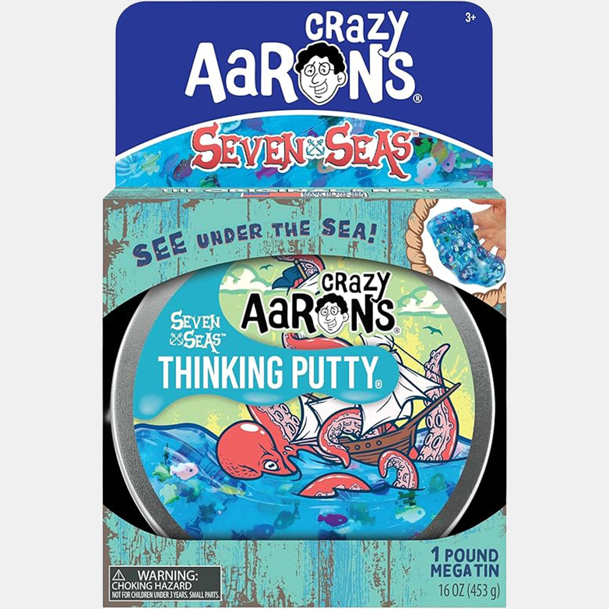 CRAZY AARON'S Seven Seas Thinking Putty - 3+ years 1 piece(s)