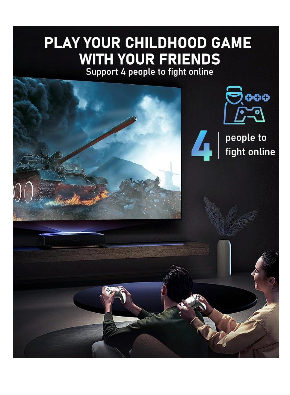 Wireless Retro Game Console - 64GB