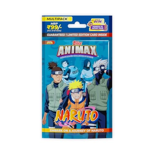 Animax Naruto Collectible Card Game - Multipack of 12
