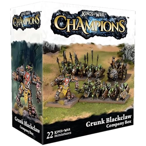 Kings of War Champions: Grunk Blackclaw Company Box