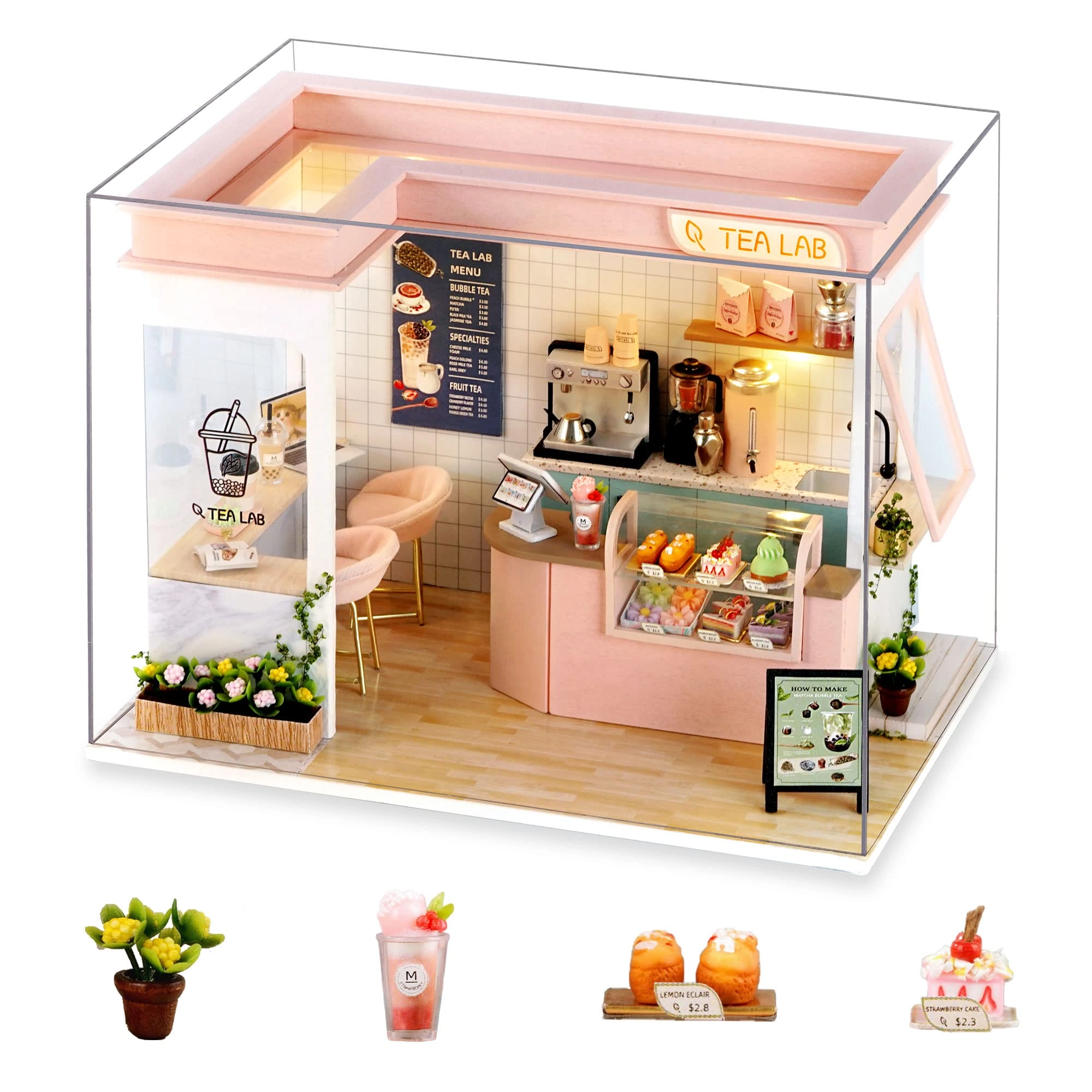 WangChuan-HT DIY Miniature Dolls House Kit - Christmas