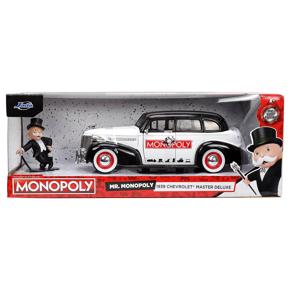 Mr Monopoly 1939 Chevy Master with Figure - 1:24