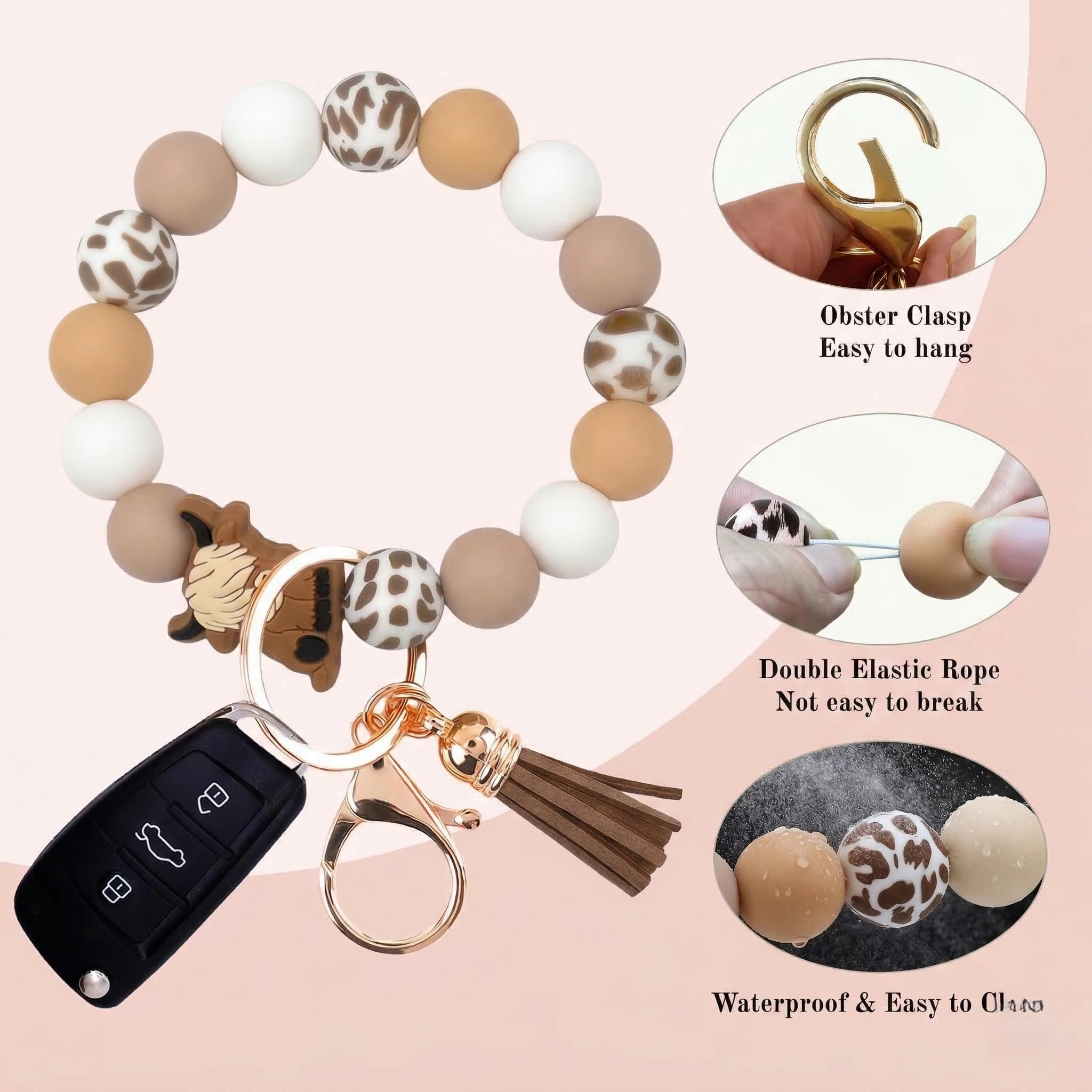 Bracelet Key Ring Set - Fantasy