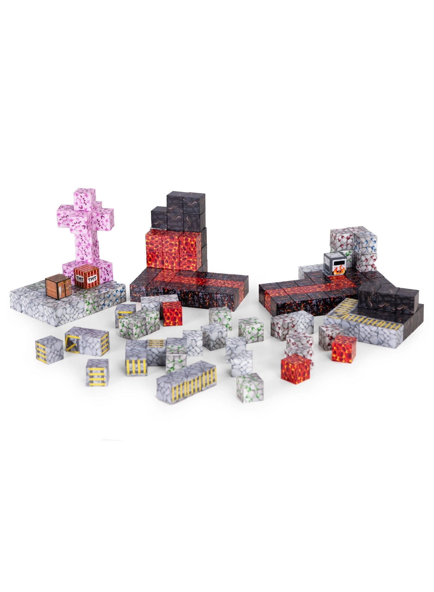 Building Cube Blocks - 133 pcs