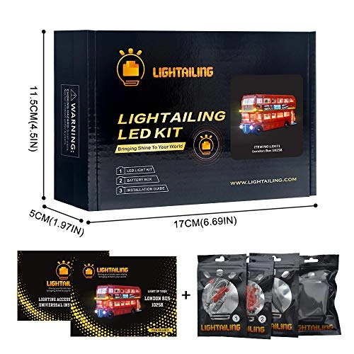 Light Set for Creator Expert London Bus - 10258 USB light kit