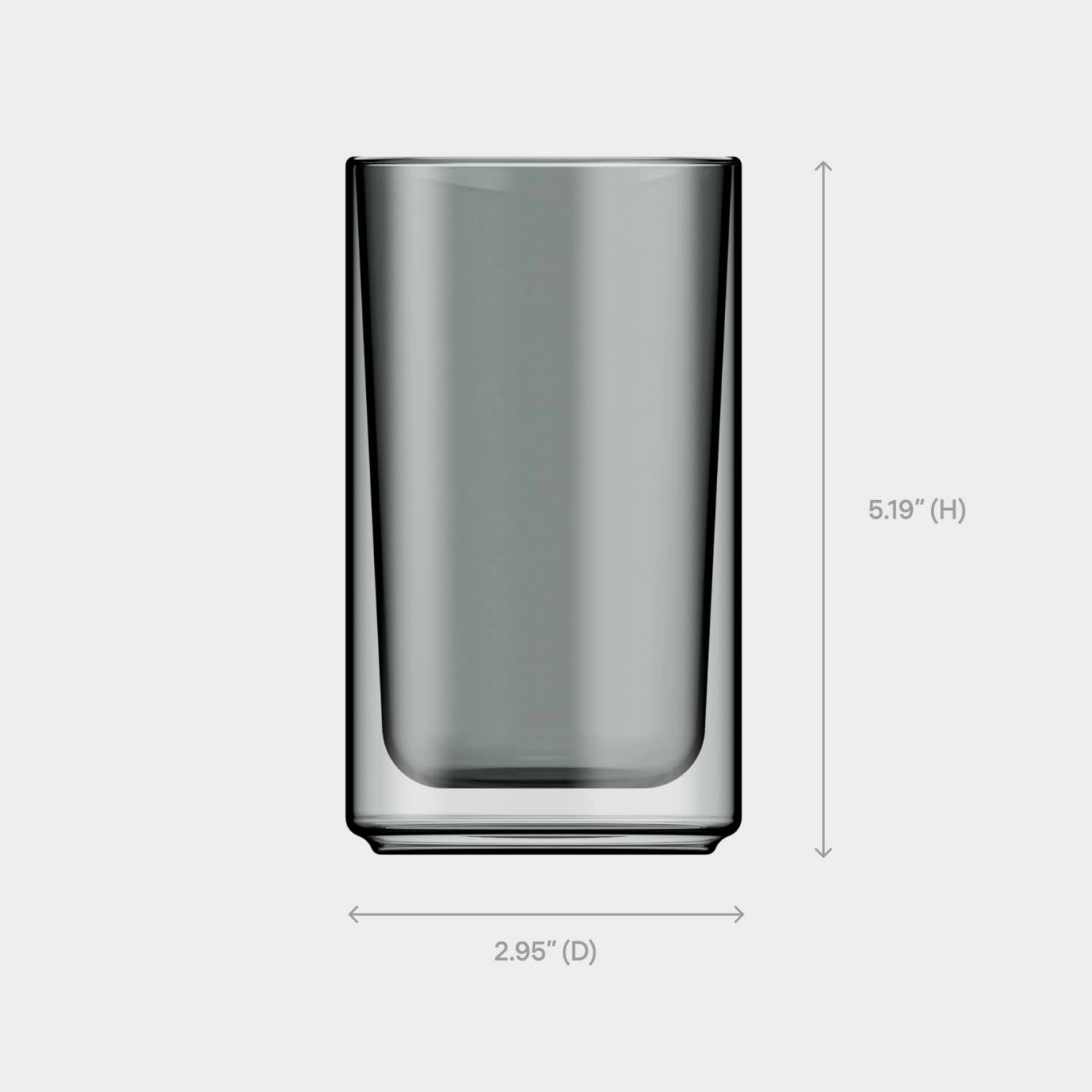 Forte Glass Tumbler - Double-Walled
