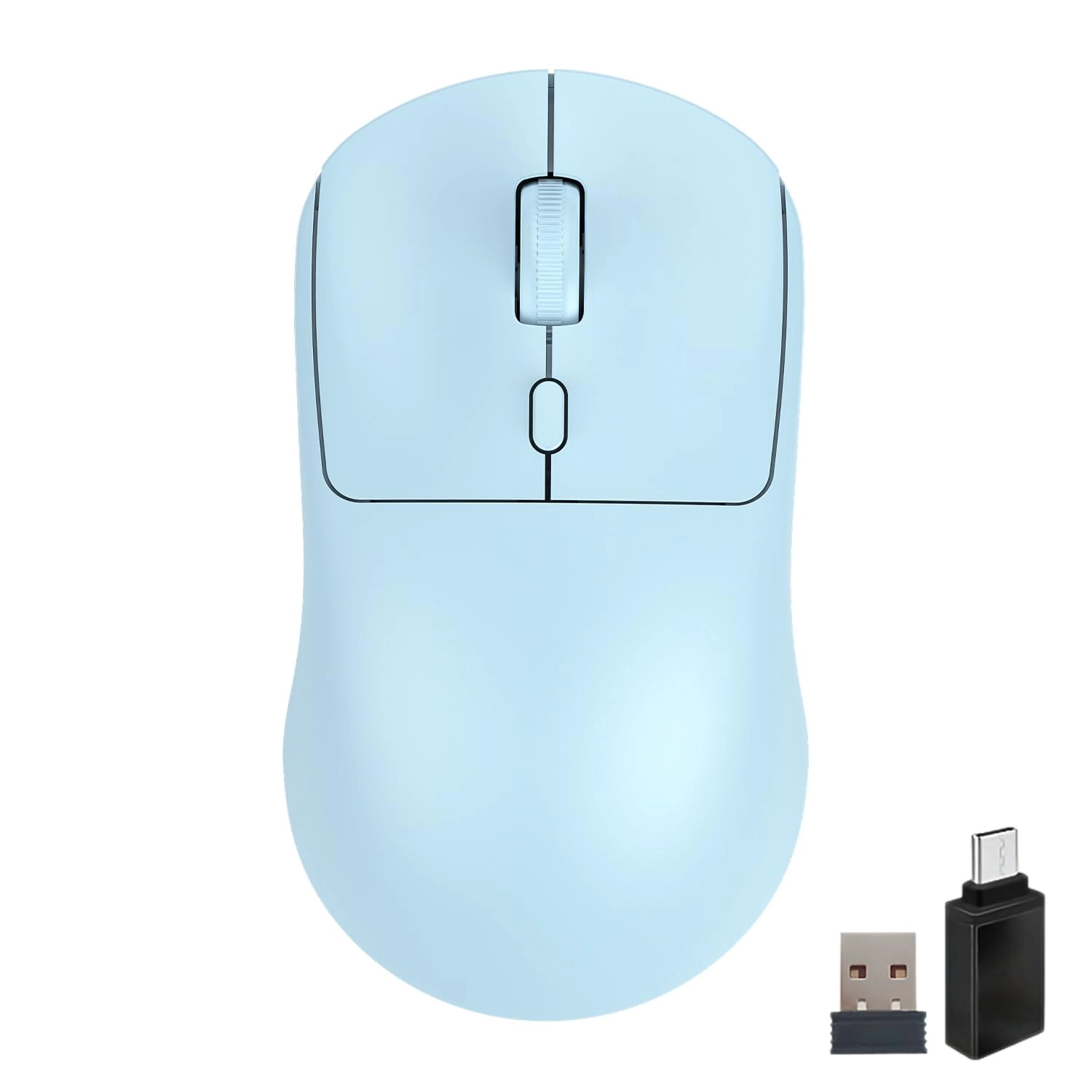 Vertical Ergonomic Optical Mouse - Bluetooth Wi-Fi